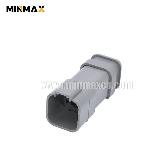 6 Way Male DT Receptacle DT04-6P-E008 With Long Cap