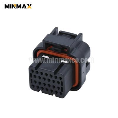 26 Way Female Reliable Electrical Performance Superseal 1.0 ECU Connector 3-1437290-8