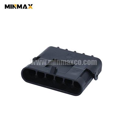 6 Way Male Weather Pack Wiring Harness Connector 12010975