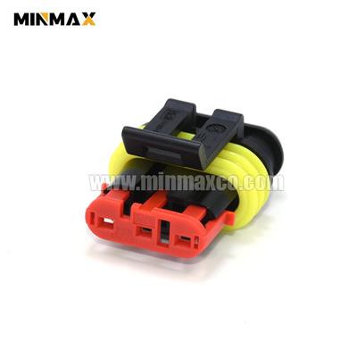 3 Pin Female Superseal 1.5 Daytime Running Light Front 282087-1 For Jeep