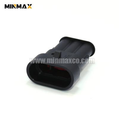 3 Pin Female Black Truck Off-Road Vehicles Connector 282105-1