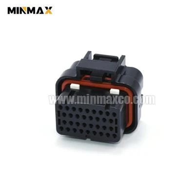 34 Way Female Automotive Connector Superseal 1.0 ECU Connector 4-1437290-0