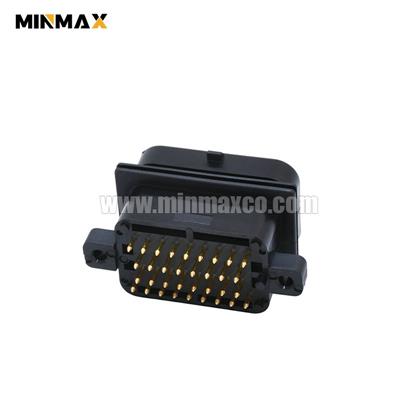 34 Pin Superseal 1.0 vertical PCB mount header Control Board Connector 2-6447232-4