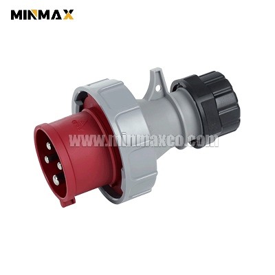 MM-BP7146 Male 4 pins 16A Waterproof Red Industrial plugs for manufacturing facilities IP67