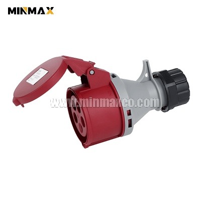 MM-BS4156 Female 5 pins 16A Waterproof CEE Industrial Connectors for Marine IP44