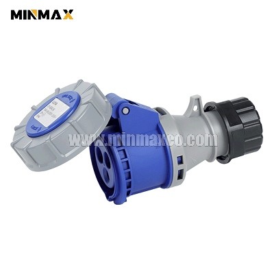 MM-BS7136 Female 3 pins 16A Waterproof Blue CEE Connectors for Industrial applications IP67