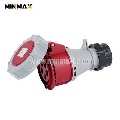 MM-BS7256 Female 5 pins 32A Waterproof Red coupler fortrain stations IP67